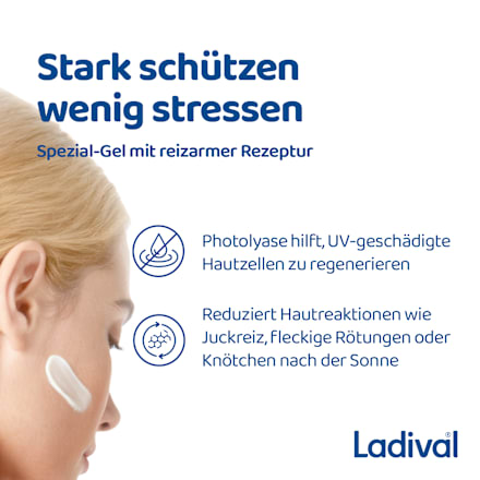 Ladival Allergische Haut Sonnenschutz-Gel Gesicht LSF30 Ladival
