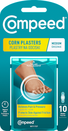 Plastry na odciski, średnie Compeed