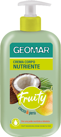 Fruity CREMA CORPO NUTRIENTE cocco e pera GEOMAR