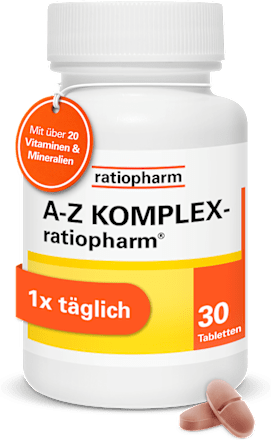 A-Z Komplex-ratiopharm Tabletten 30 St ratiopharm