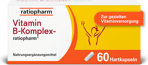 Vitamin B-Komplex-ratiopharm Hartkapseln 60 St ratiopharm