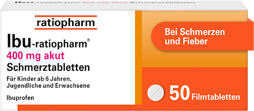 Ibu-ratiopharm 400mg akut Schmerztabletten ratiopharm