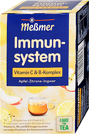 Gyógynövénytea, Immunrendszer, 16 filter Meßmer
