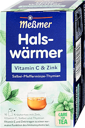 Gyógynövénytea, Torokmelegítő, 16 filter Meßmer