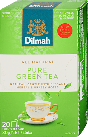 Natúr zöld tea, 20 filter Dilmah