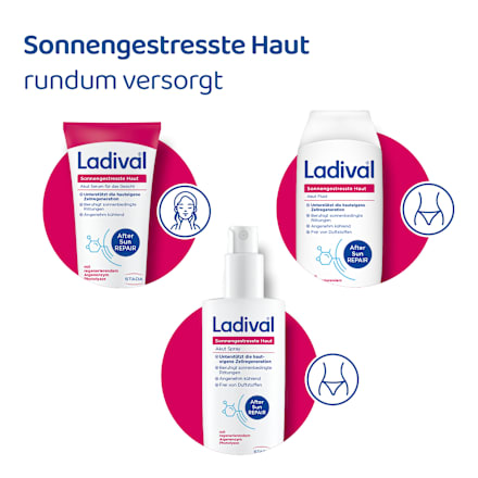 Ladival Sonnengestresste Haut Akut Serum After Sun Gesicht Ladival