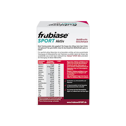 frubiase Sport Waldfrucht Brausetablette (20x12 g) frubiase