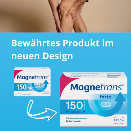 Magnetrans forte 150 mg Hartkapseln Magnetrans