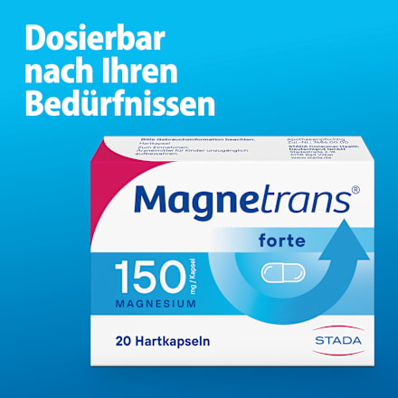 Magnetrans forte 150 mg Hartkapseln Magnetrans