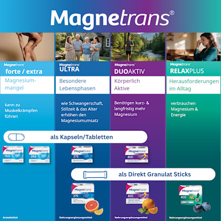 Magnetrans forte 150 mg Hartkapseln Magnetrans