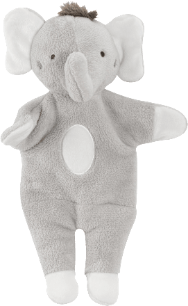 Handpuppe Elefant, grau fehn