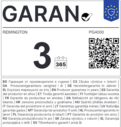 Graphite G4 set za osobnu njegu – PG4000 REMINGTON