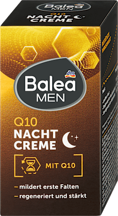 Q10 éjszakai arckrém férfiaknak Balea MEN