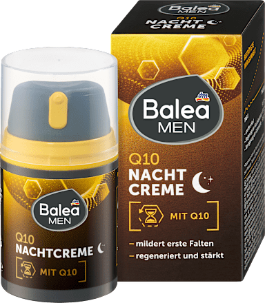 Q10 éjszakai arckrém férfiaknak Balea MEN