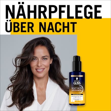 Haarkur Night Nutri Sprühnebel Schwarzkopf GLISS