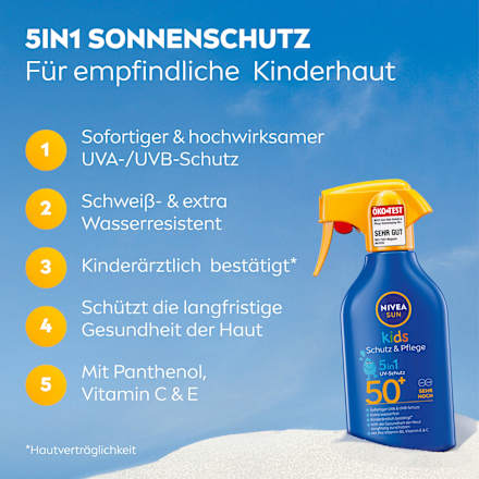 Sonnenspray Kids Schutz & Pflege, LSF 50+ NIVEA SUN