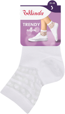 dámské ponožky Trendy, bílé, vel.35-38 Bellinda