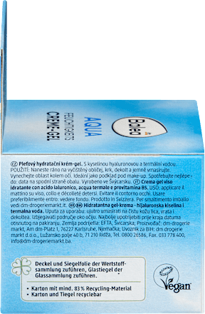 Aqua krema-gel za lice Balea