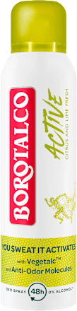 ACTIVE deozodorans u spreju citrus&lime fresh Borotalco