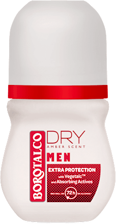 MEN DRY AMBER SCENT dezodorans roll-on za muškarce Borotalco