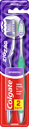 Fogkefe zig-zag plus 1+1 közepes (többféle) Colgate