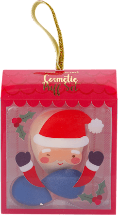 Set spugnette make-up Babbo Natale simplepleasures
