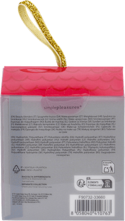 Set spugnette make-up Babbo Natale simplepleasures