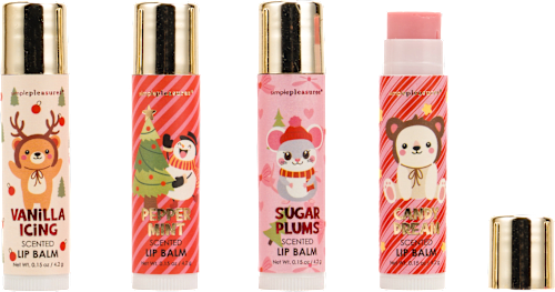 Cofanetto balsami labbra Babbo Natale simplepleasures