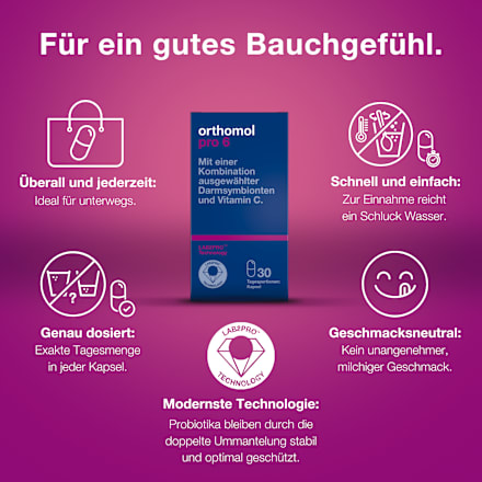 Orthomol Pro 6 Kapsel 30 St orthomol