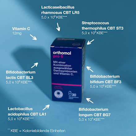 Orthomol Pro 6 Kapsel 30 St orthomol
