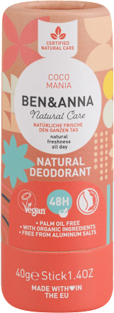 COCO MANIA natural care - dezodorans u stiku BEN&ANNA