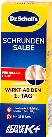 Fußcreme active repair K+ mit 25% Urea & Keratin Dr. Scholl's
