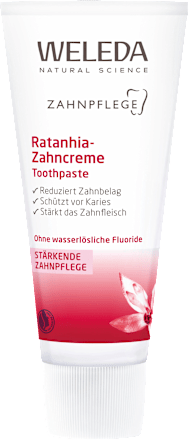 Zahnpasta Ratanhia WELEDA
