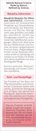Zahnpasta Ratanhia WELEDA