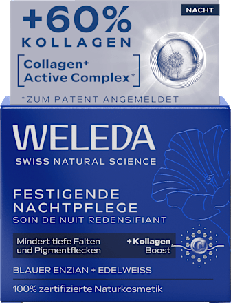 Gesichtscreme festigende Nachtpflege WELEDA