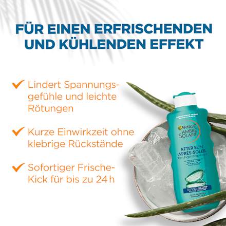 After Sun Beruhigende Feuchtigkeits-Milch Garnier Ambre Solaire
