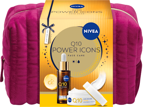 Подаръчен комплект Face Care Time for Glamour + несесер NIVEA