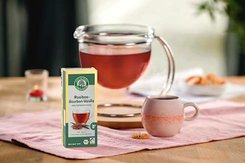Kräutertee, Rooibos-Bourbon-Vanille (20 Beutel) LEBENSBAUM