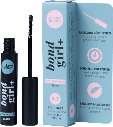 Wimpernkleber Bond Girl+ schwarz GirlGotLashes