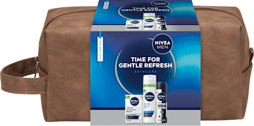 Подаръчен комплект за мъже Time for Gentle Refresh NIVEA MEN