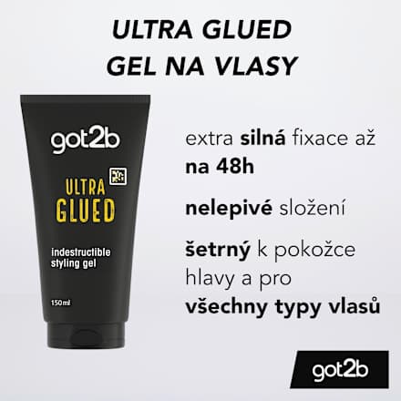 gel na vlasy Ultra Glued got2b