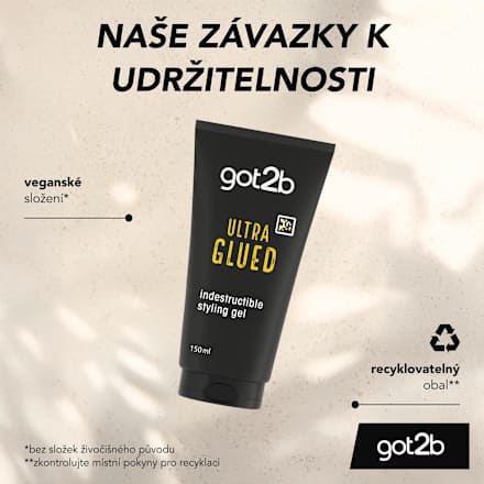 gel na vlasy Ultra Glued got2b
