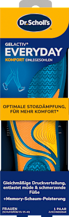 Einlegesohlen GelActiv  Everyday, Gr. 35,5 - 40,5 (1 Paar) Dr. Scholl's
