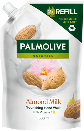 Tekoče milo za roke Naturals Almond Milk, polnilo PALMOLIVE
