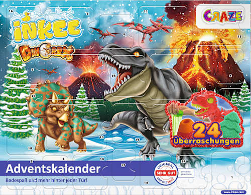 Kalendarz adwentowy Dino Inkee CRAZE