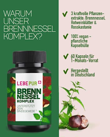 Brennnessel Komplex Kapseln 60 St Lebepur