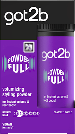 stylingový pudr pro objem Powderfull got2b