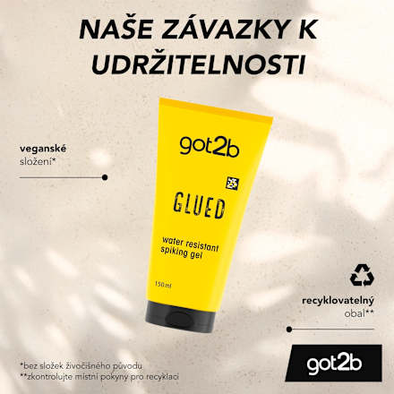 stylingový gel Spiking Glued got2b