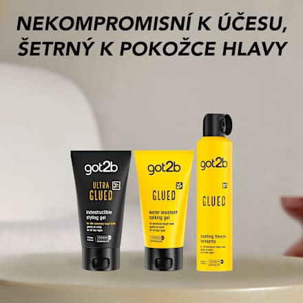 stylingový gel Spiking Glued got2b