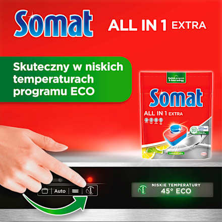 Tabletki do zmywarki All in One Extra Lemon Somat